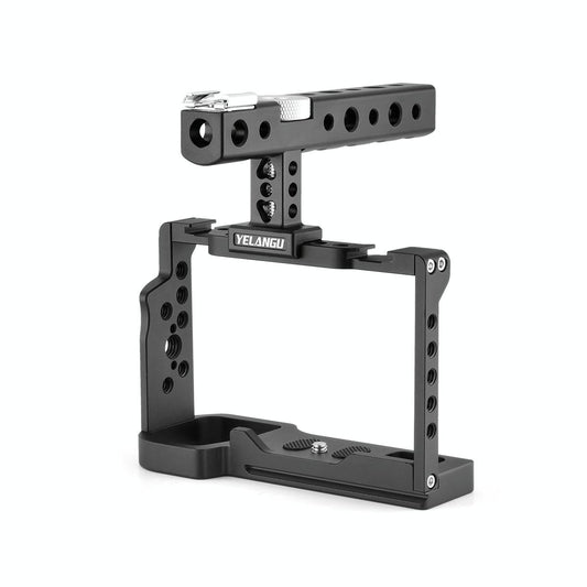 Sony Alpha 7C Video Cage Stabilizer Kit With Handle-1915196752974188545