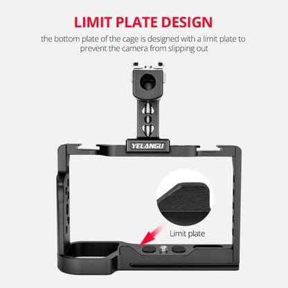 Sony Alpha 7C Video Cage Stabilizer Kit With Handle-1915196752974188547