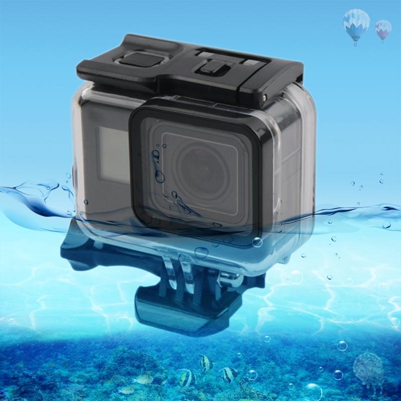 Waterproof Housing For Gopro Hero 6 / 5 With Touch Screen Back Cover - 45M-1915196602444812288