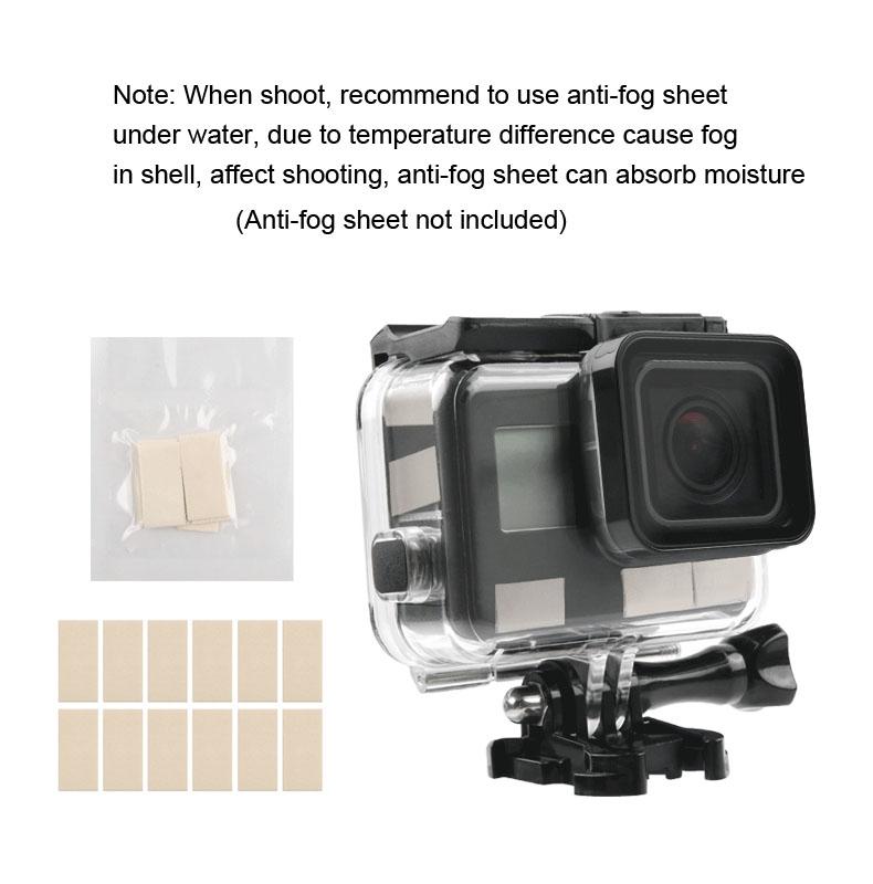 Waterproof Housing For Gopro Hero 6 / 5 With Touch Screen Back Cover - 45M-1915196602444812296
