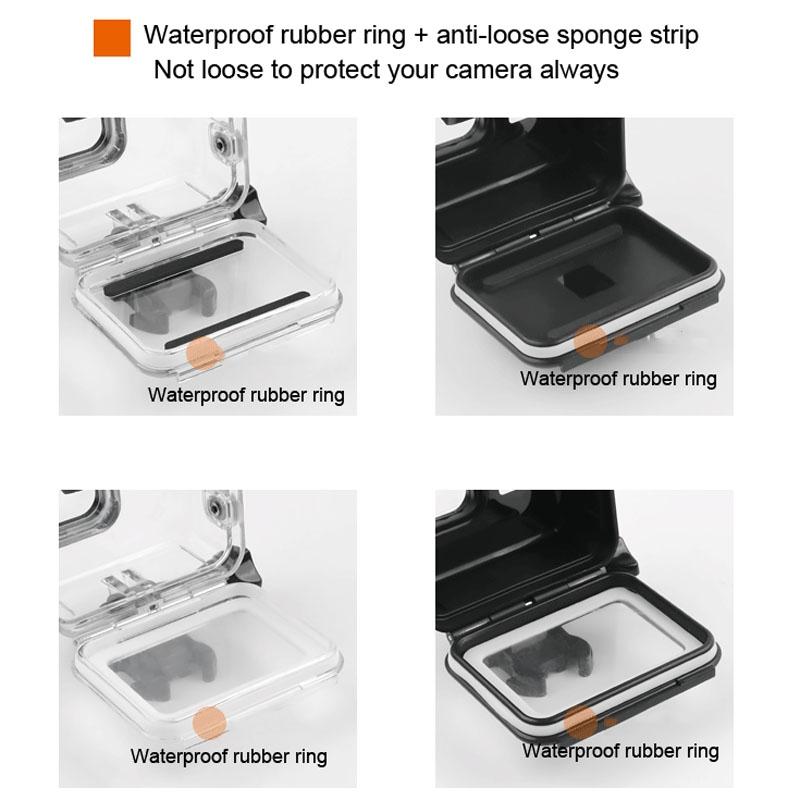 Waterproof Housing For Gopro Hero 6 / 5 With Touch Screen Back Cover - 45M-1915196602444812297