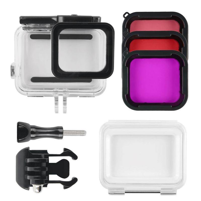 Waterproof Housing Case For Gopro Hero6 / 5 With Touch Screen Back Cover - 45M-1915196603388530689