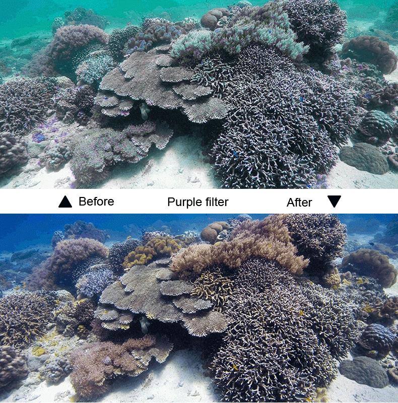 Waterproof Housing Case For Gopro Hero6 / 5 With Touch Screen Back Cover - 45M-1915196603388530691