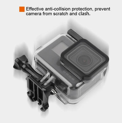 Waterproof Housing Case For Gopro Hero6 / 5 With Touch Screen Back Cover - 45M-1915196603388530697