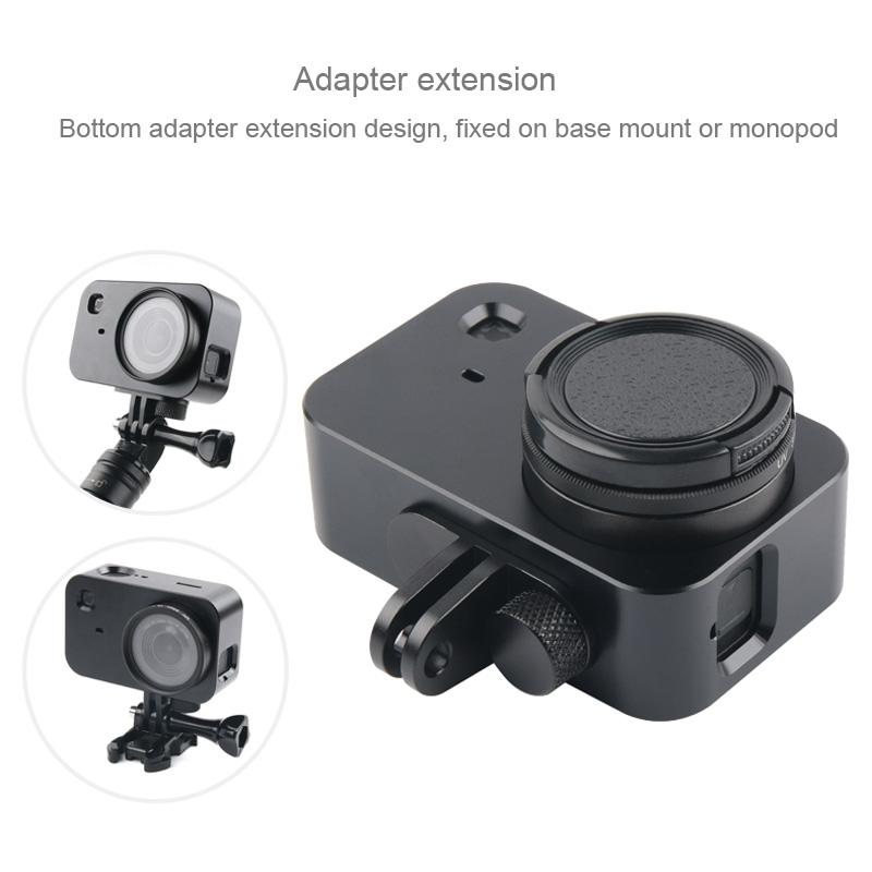 Aluminum Alloy Protective Cage For Xiaomi Mijia Camera With Lens Cap And Screw - 37Mm-1915196757826998275