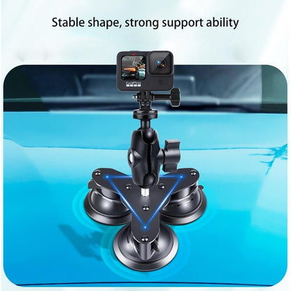 Universal Dual Suction Cup Mount For Action Cameras And Smartphones-1915196804195028996