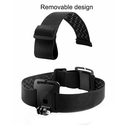 Adjustable Head Strap With Phone Clamp For Gopro And Action Cameras-1915196676335865858