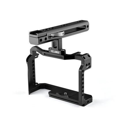 Canon R5 / R6 Video Camera Cage Stabilizer With Handle-1915196736549294080