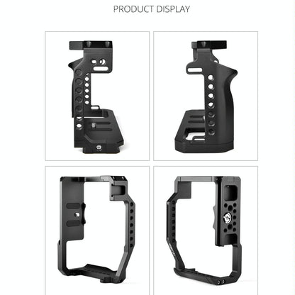 Video Camera Cage Stabilizer For Canon Eos R5 / R6 / R - Black-1915196753674637318