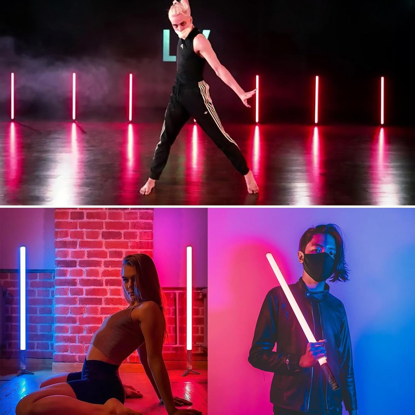 50Cm Rgb Led Stick Handheld Fill Light For Atmosphere And Rhythm-1915198047881662469