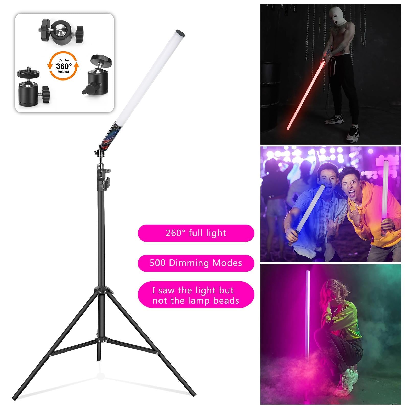 85Cm Rhythm Led Stick Handheld Fill Light - Mood1 Atmosphere-1964932307261460483