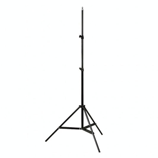 Aluminum Light Stand For Studio Flash - 1.9M Height - Black-1915196773735993345