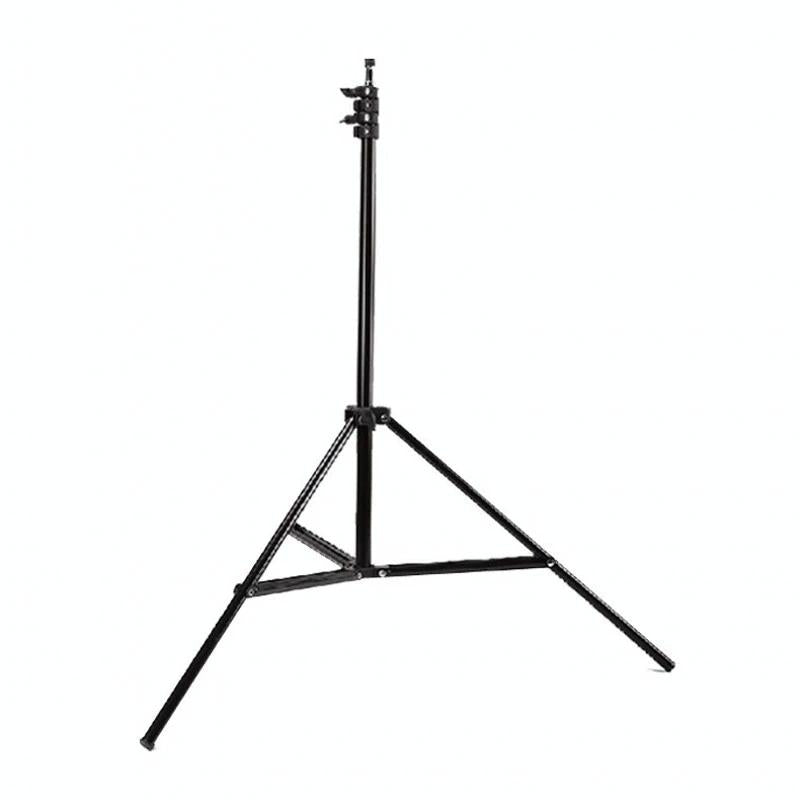 Aluminum Light Stand For Studio Flash - 1.9M Height - Black-1915196773735993349