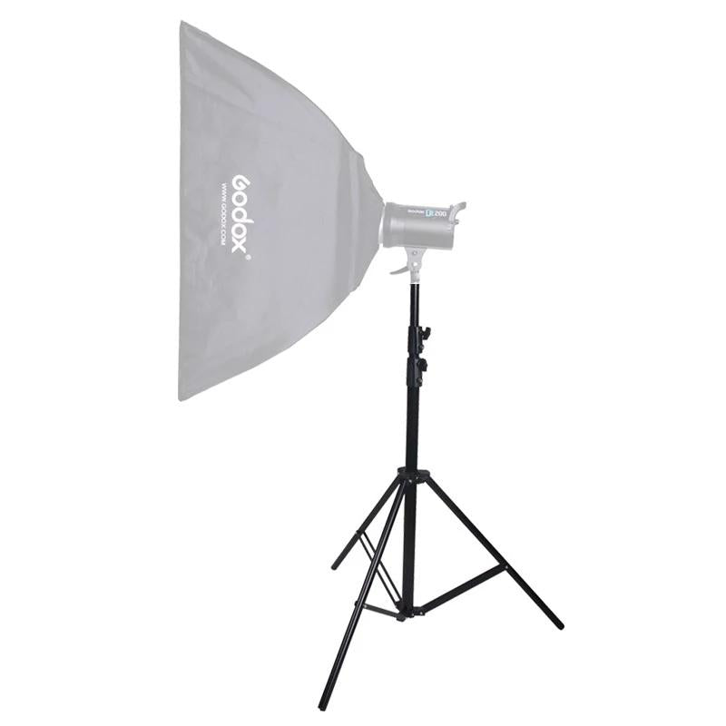 Aluminum Light Stand For Studio Flash - 2.8M Height - Black-1915196788801933316