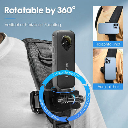 360 Degree Rotating Backpack Belt Clip Bracket-1915196799501602820
