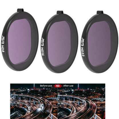 3-In-1 Round Lens Filter For Gopro Hero8 - Nd8 Nd16 Nd32-1915197002266841088