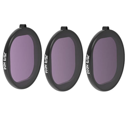 3-In-1 Round Lens Filter For Gopro Hero8 - Nd8 Nd16 Nd32-1915197002266841089