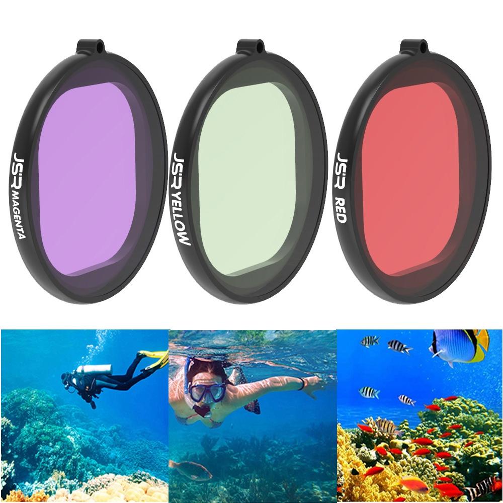 3-In-1 Round Diving Lens Filter For Gopro Hero8-1915198243889876992