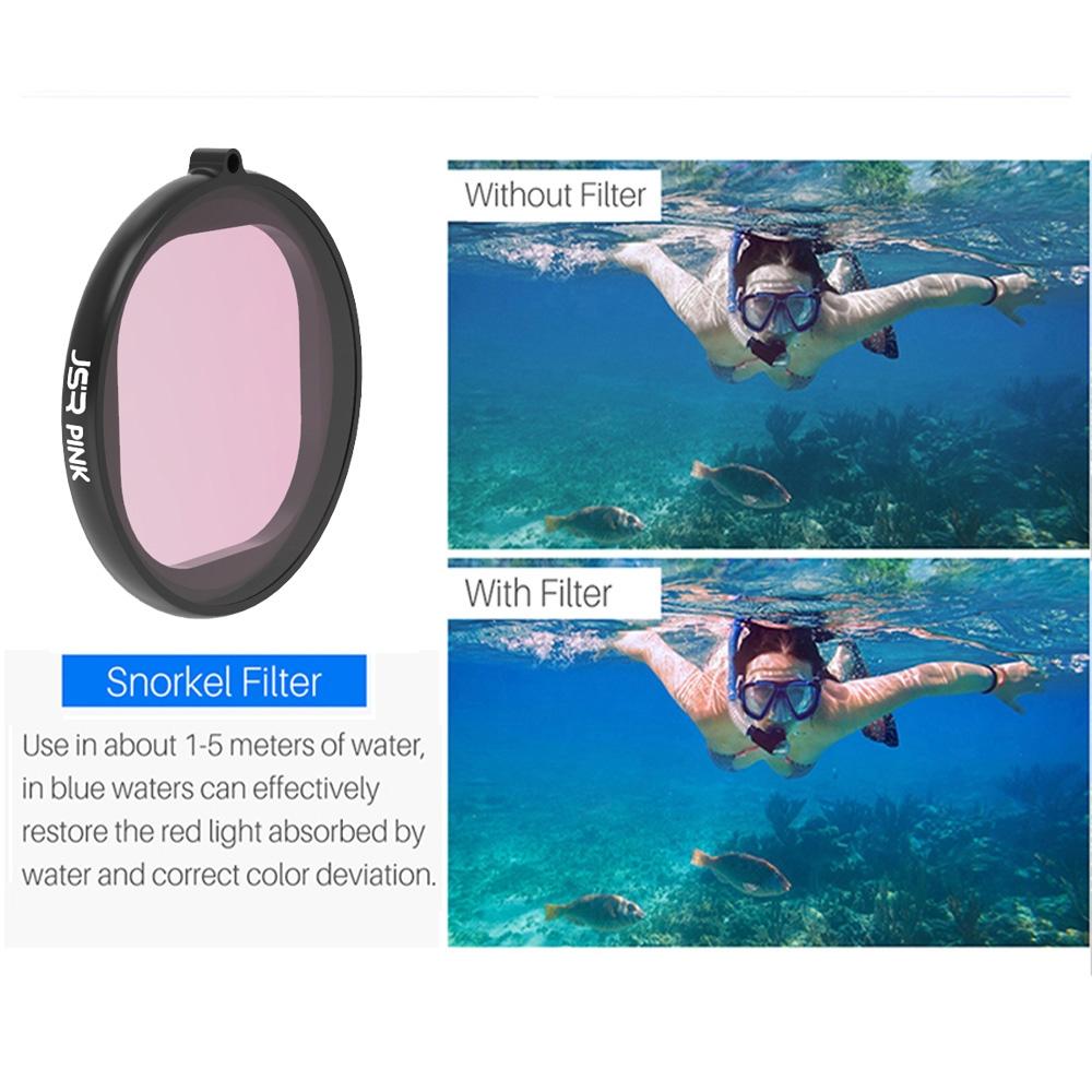 3-In-1 Round Diving Lens Filter For Gopro Hero8-1915198243889876994