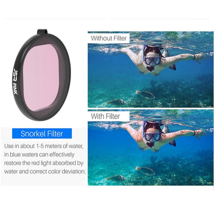 6-In-1 Round Diving Lens Filter For Gopro Hero8-1915197772517216261