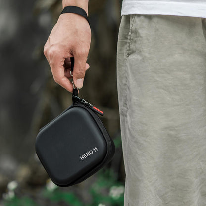 Gopro Hero11 Diamond Texture Leather Storage Bag-1915196742484234240