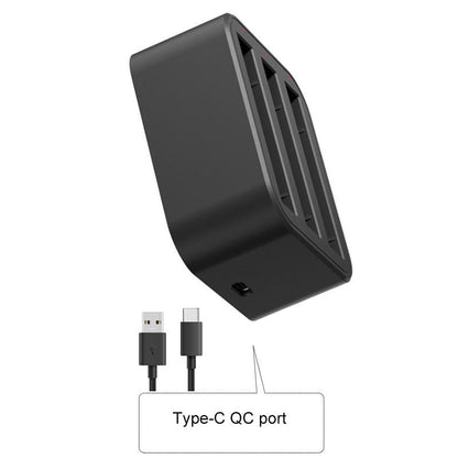Tri-Slot Fast Charger For Insta360 X3 / One X2 Batteries-1915196673324355587