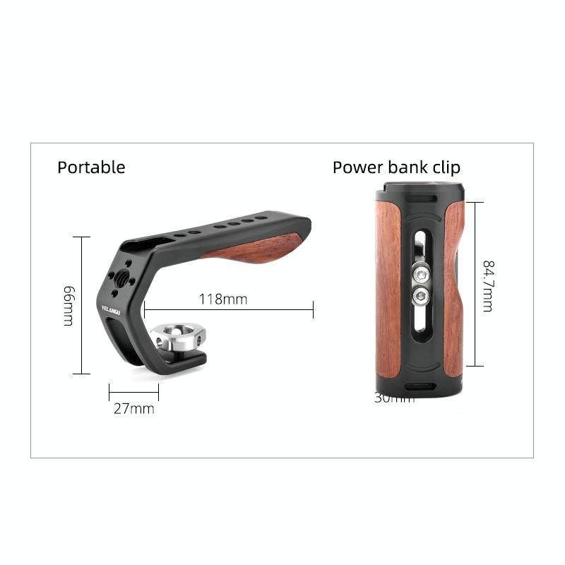 Vlogging Live Broadcast Smartphone Video Rig With Led Light And Mic-1915197497228267529