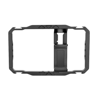 Vlogging Smartphone Video Rig - Metal Cage In Black-1915196798318809089