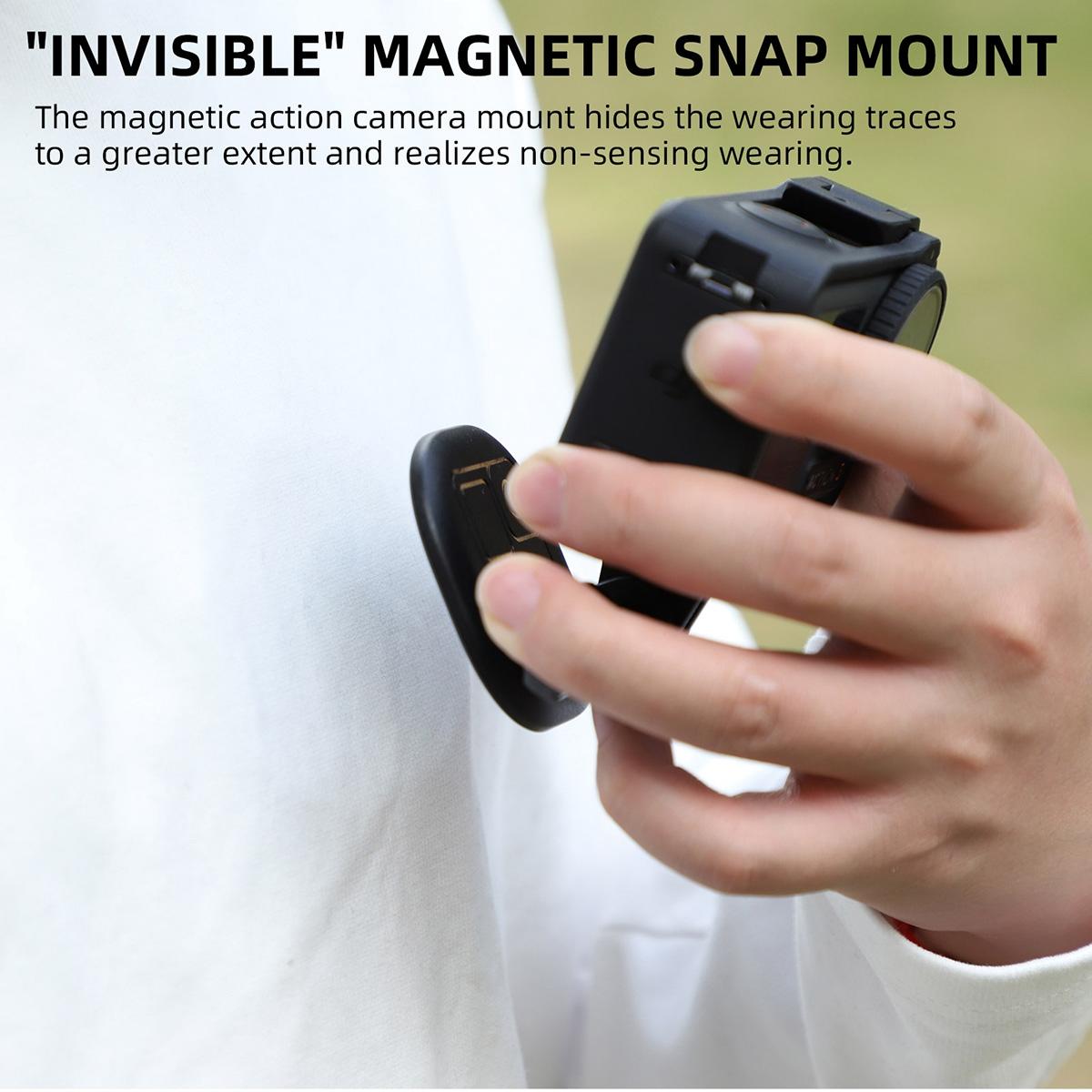 Neck Phone Action Camera Holder - Magnetic Wearable-1915196490121351176