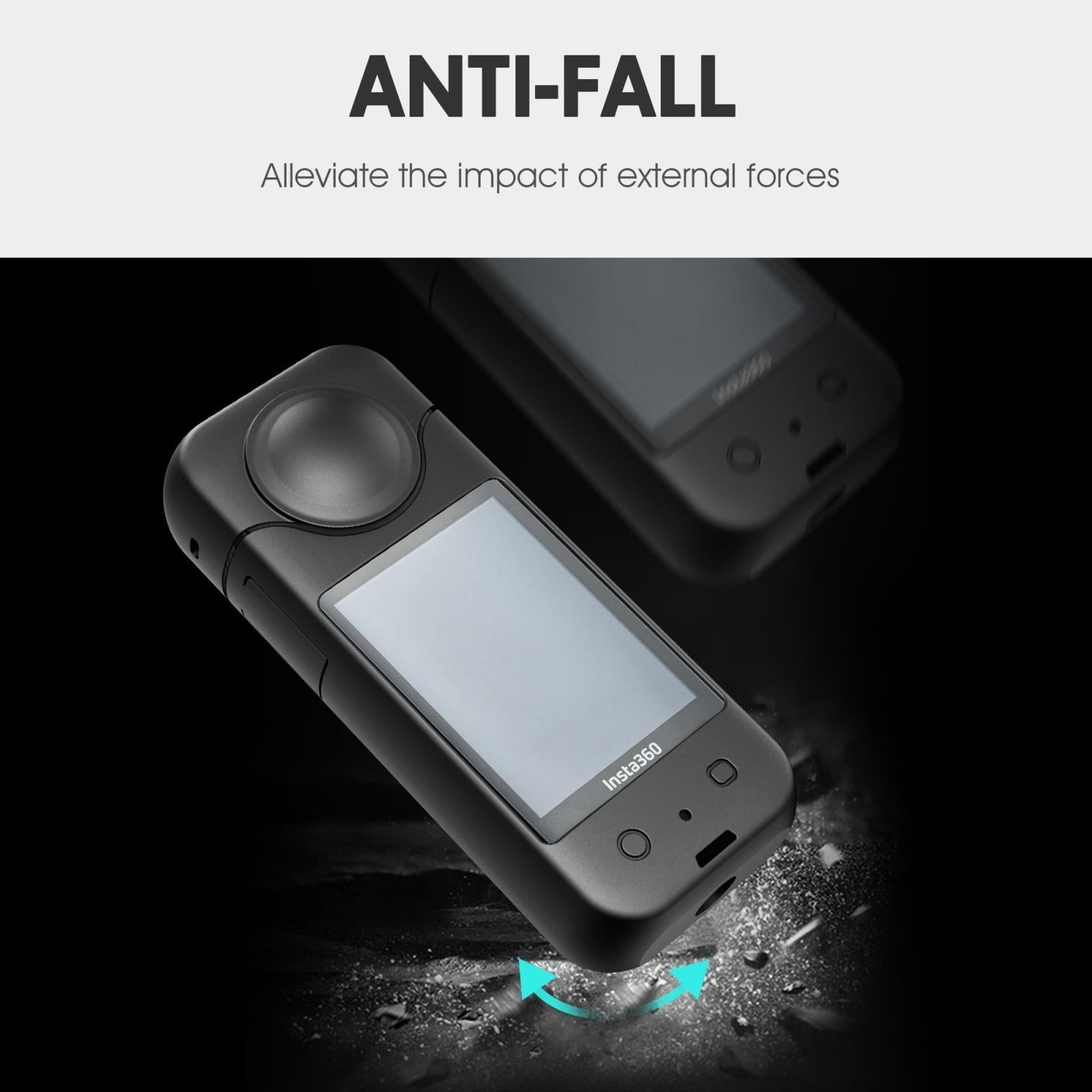 Full Body Silicone Case For Insta360 X3 - Protective-1915196714243985411