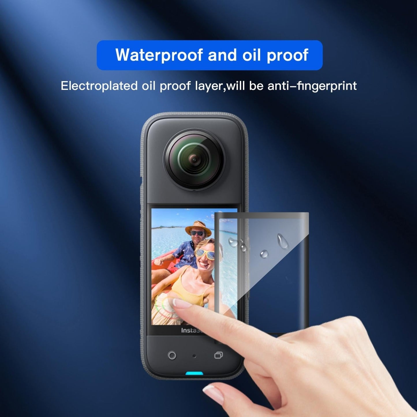 2-Pack Soft Film For Insta360 X3 - Curved Hd Explosion-Proof-1915197701985800197