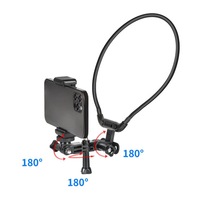 Neck Camera Holder For Hands-Free Vlogging And Fpv Recording-1915196488292634626