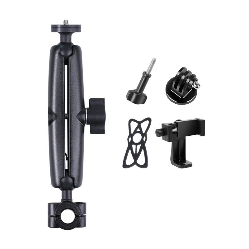 25Mm Ballhead Car Seat Mount For Action Cameras With Phone Clamp And Anti-Lost Case-1915197232248918016