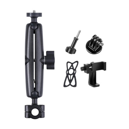 25Mm Ballhead Car Seat Mount For Action Cameras With Phone Clamp And Anti-Lost Case-1915197232248918016
