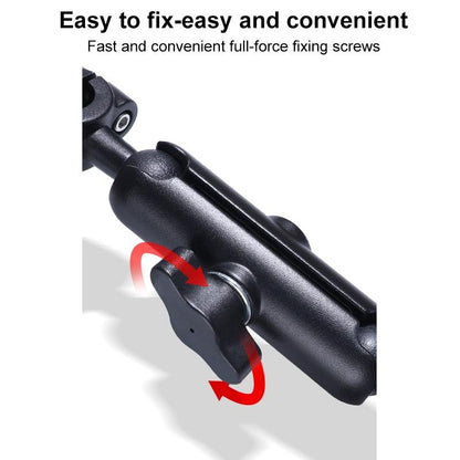 25Mm Ballhead Car Seat Mount For Action Cameras With Phone Clamp And Anti-Lost Case-1915197232248918024