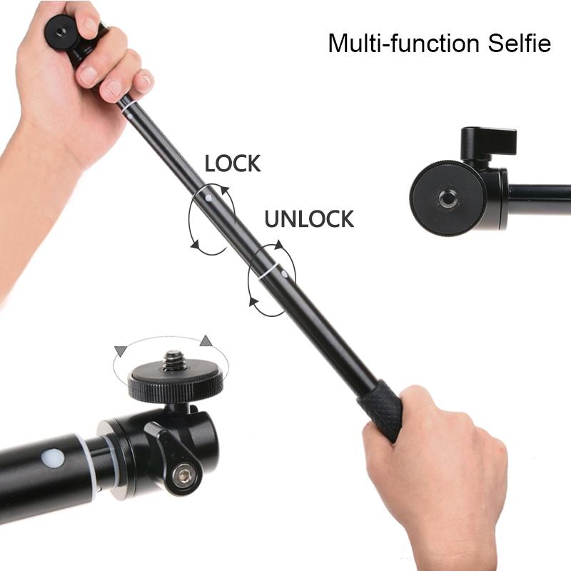 Foldable Tripod Selfie Stick For Action Cameras And Phones - 93Cm-1915198112792711177