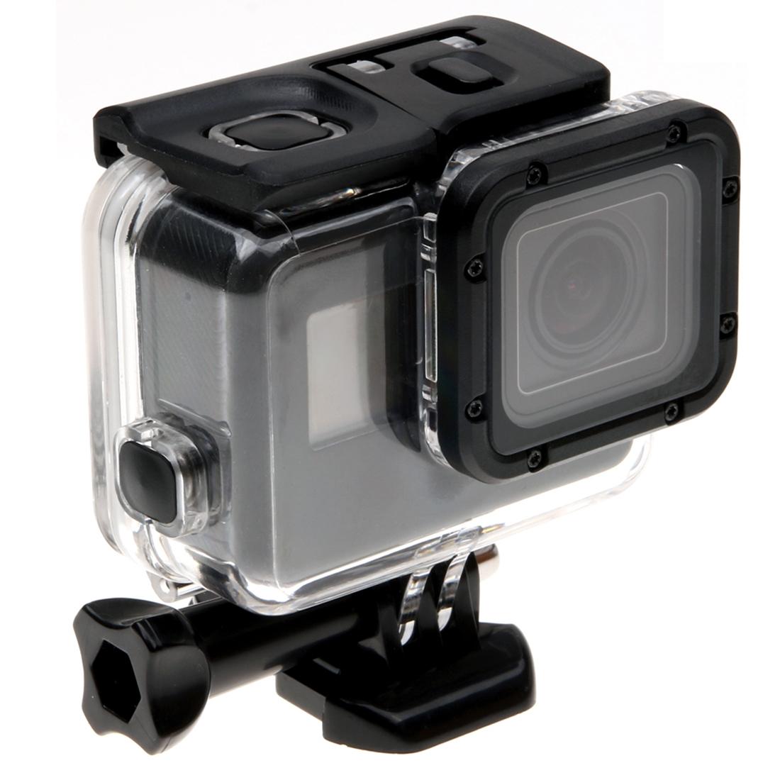 Protective Case For Gopro Hero6 / 5 With Skeleton Housing Buckle Mount And Screw-1915198299548291074