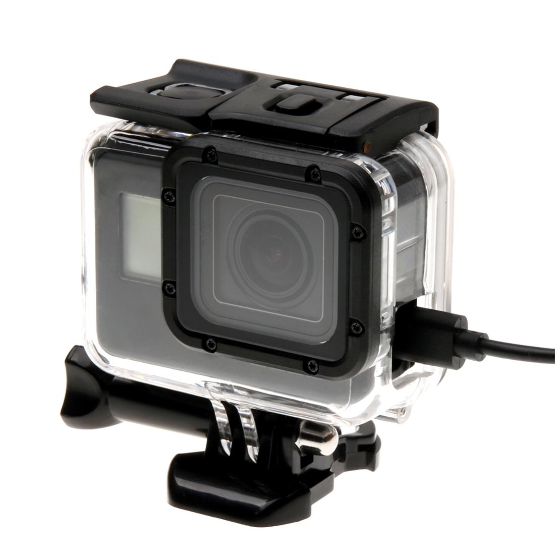 Protective Case For Gopro Hero6 / 5 With Skeleton Housing Buckle Mount And Screw-1915198299548291077