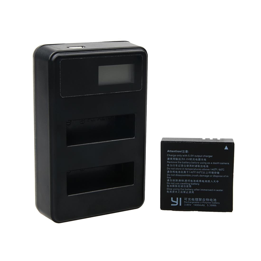 Usb Charger For Xiaoyi 4K Camera With Dual Batteries And Lcd Display-1915197440680660995