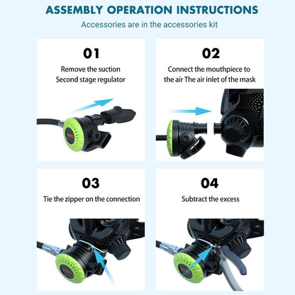 Action Camera Diving Snorkel Mask For Water Sports-1915196772821635077