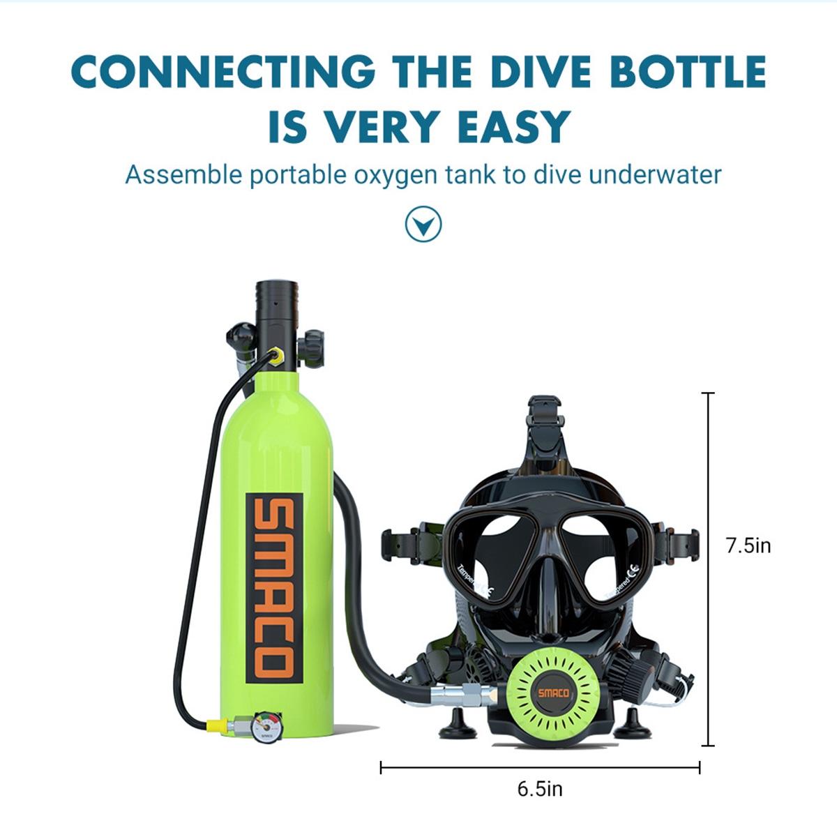 Action Camera Diving Snorkel Mask For Water Sports-1915196772821635073