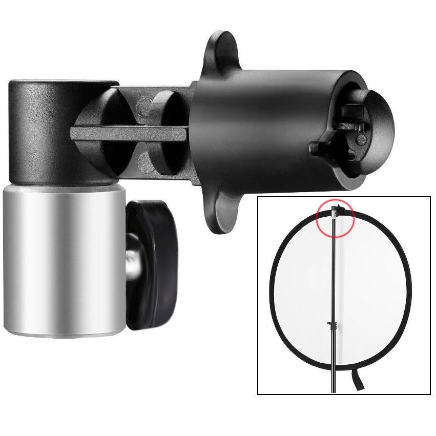 Studio Reflector Holder Clip For Light Stand - Photo / Video-1915198061689311232