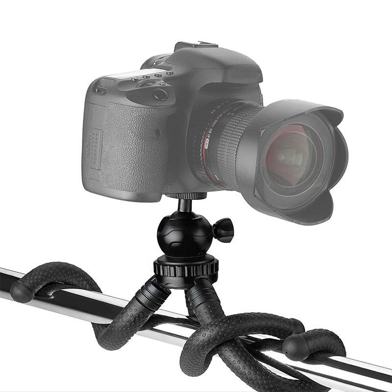Versatile Octopus Tripod For Slr Cameras Gopro And Phones - Ball Head-1915196720917123079