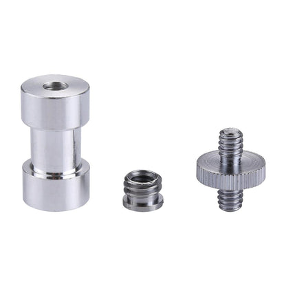 3-In-1 Screw Adapter Kit 1 / 4 & 3 / 8 Male To 1 / 4 & 3 / 8 Female-1915198320532393986