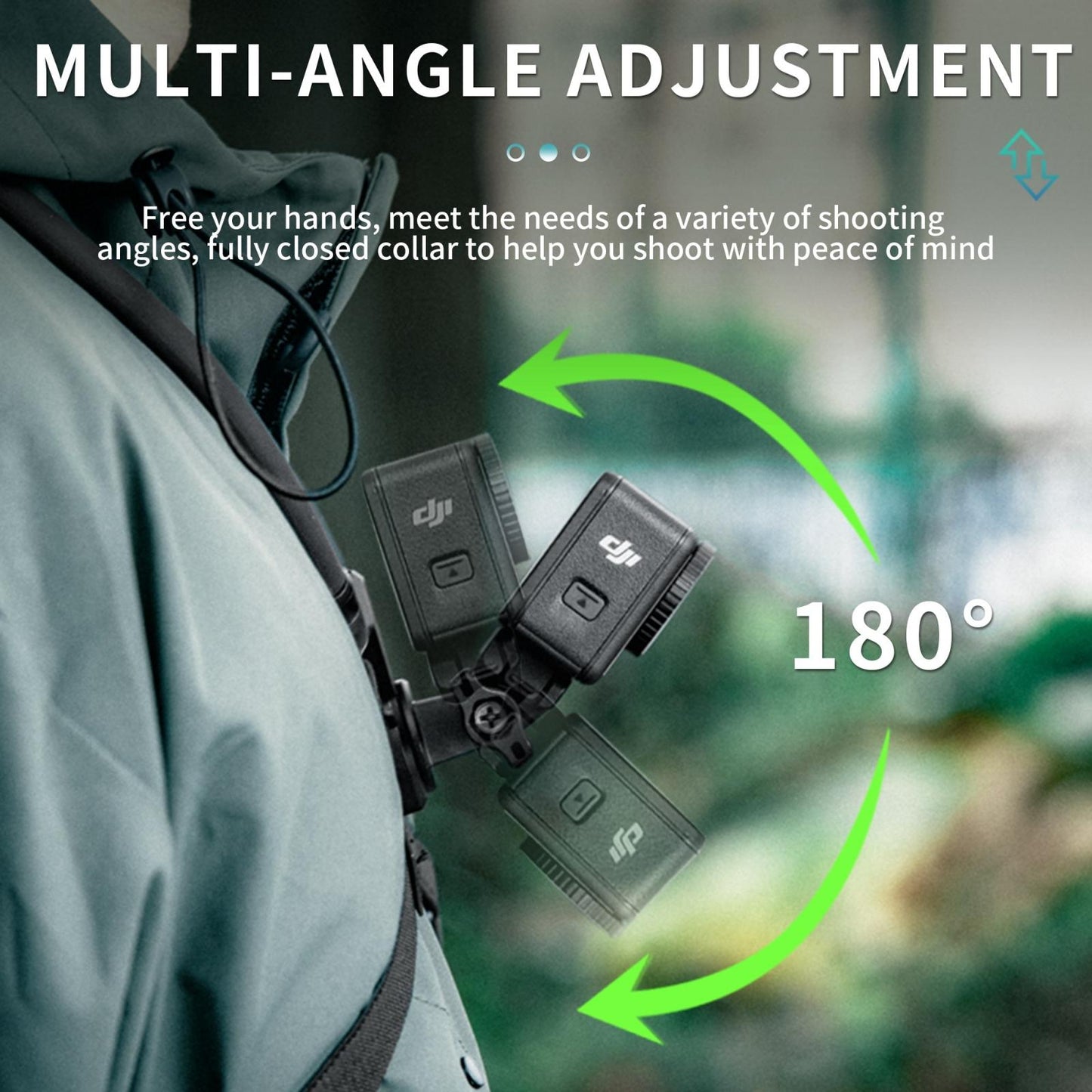 Adjustable Neck Vlog Bracket For Dji Gopro Insta360 Action Cameras And Smartphones-1915196485843161093