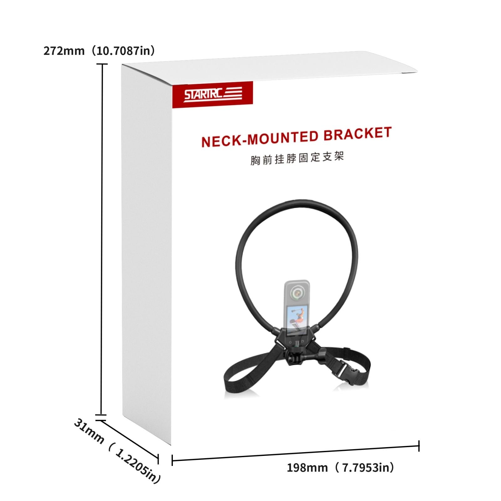 Adjustable Neck Vlog Bracket For Dji Gopro Insta360 Action Cameras And Smartphones-1915196485843161095