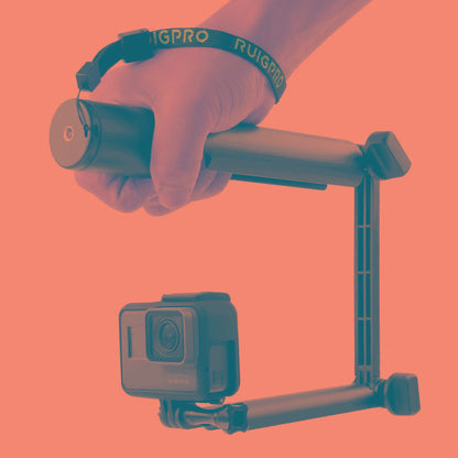 3-In-1 Monopod Selfie Stick For Action Cameras-1915196687220084736