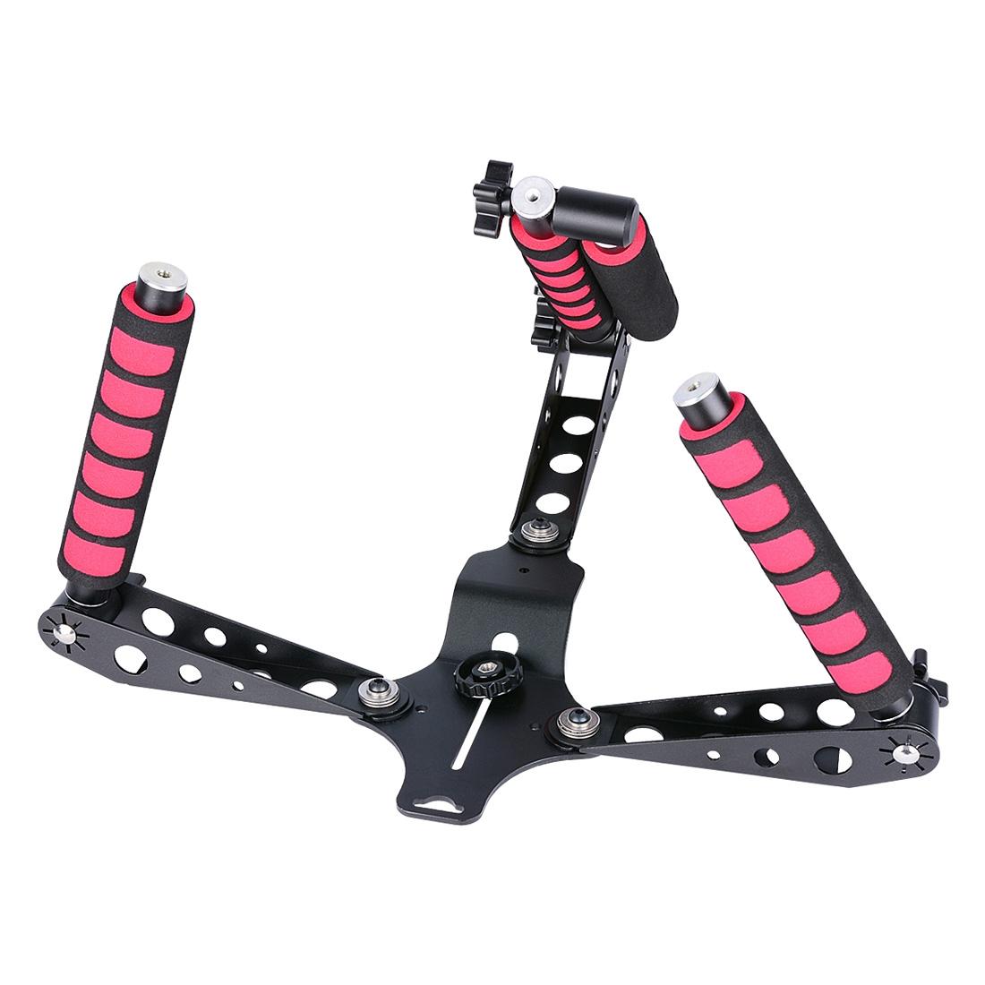 Multifunctional Camera Shoulder Mount For Dslr / Video Camera With Red Handles-1915196590340050949