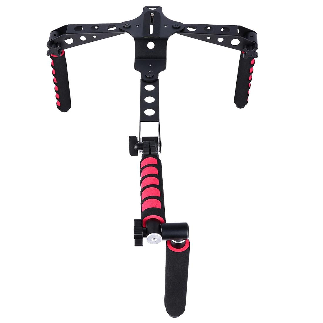 Multifunctional Camera Shoulder Mount For Dslr / Video Camera With Red Handles-1915196590340050950