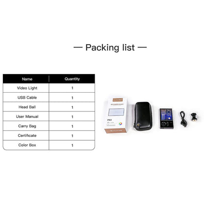 800Lm Super Slim Led Video Light For On-Camera And Selfie Photography-1964932286612901890